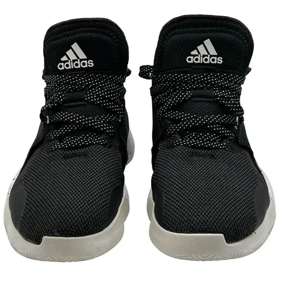 Adidas Men 8 Women 9.5 Rose 773 FX7123 Basketball Shoes Black & White Athleisure - Picture 3 of 16